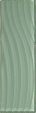 American Olean Color Appeal Abstracts 4" x 12"-Glass Tile-American Olean-Vintage Mint-4" x 12"-State Tile