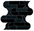 Daltile Pietra Divina 11" x 12"-Natural Stone Mosaic-Daltile-Nero Marquina-11" x 12"-State Tile