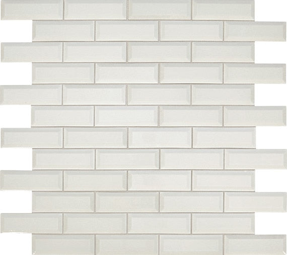 Daltile Revalia 2 x 6 11.69" x 14.63"-Ceramic Mosaic-Daltile-Centennial White-11.69" x 14.63"-State Tile