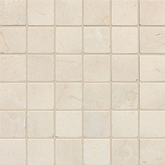 Daltile Marble 2 x 2 12" x 12"-Marble Mosaic-Daltile-Crema Marfil Classico Honed-12" x 12"-State Tile