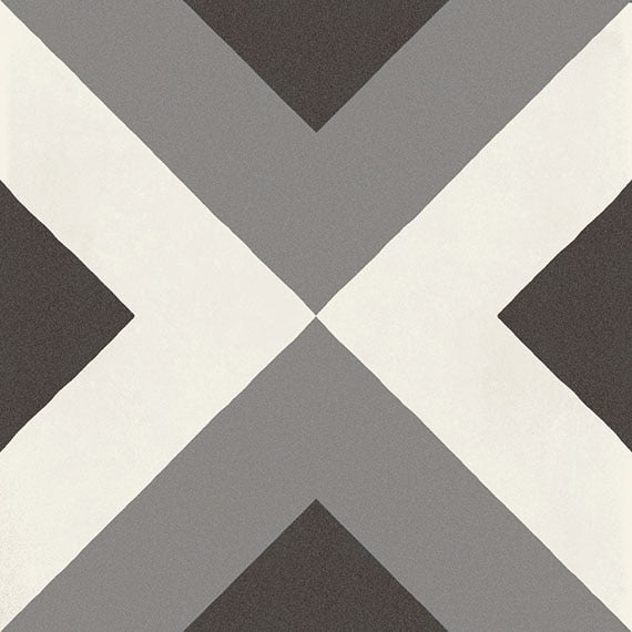 Marazzi D Segni Deco 8" x 8"-Porcelain Tile-Marazzi-Double Diamond Smoke Blend-8" x 8"-State Tile