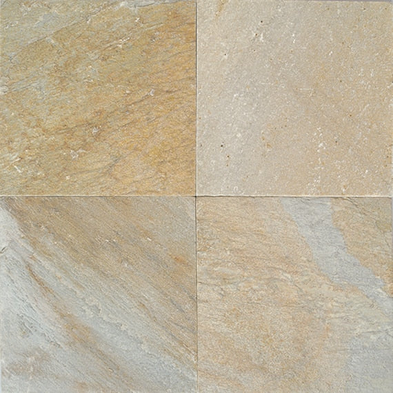 American Olean Slate 16" x 16"-Natural Stone Tile-American Olean-Golden Sun-16" x 16"-State Tile