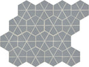 Daltile Revalia Remix 10.25" x 15"-Ceramic Mosaic-Daltile-Gray Glossy-10.25" x 15"-State Tile