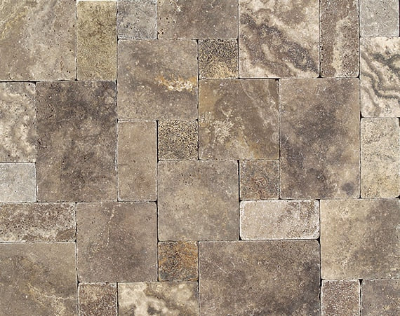 Daltile Travertine 8" x RL-Traventine Tile-Daltile-Andes Gray Blend-8" x RL-State Tile