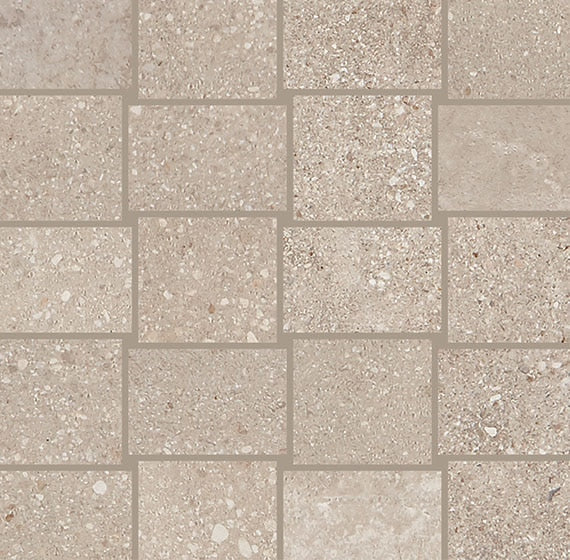 Daltile Museo 2 x 3 12" x 12"-Porcelain Mosaic-Daltile-Artistic Grey-12" x 12"-State Tile