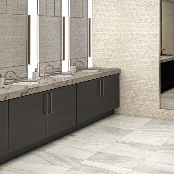 Daltile Fonte 10.25" x 11.43"-Natural Stone Mosaic-Daltile-State Tile