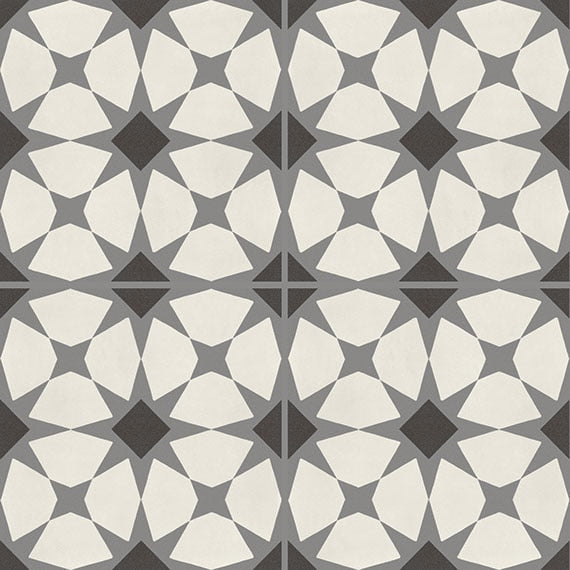 Marazzi D Segni Deco 8" x 8"-Porcelain Tile-Marazzi-Starlit Smoke Blend-8" x 8"-State Tile