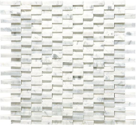 Daltile Marble Cladding 12" x 12"-Marble Mosaic-Daltile-Carrara White Polished-12" x 12"-State Tile