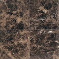 American Olean Marble 12" x 12"-Natural Stone Tile-American Olean-Emperador Dark-12" x 12"-State Tile