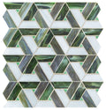 Daltile Vivify 13" x 14.75"-Glass Mosaic-Daltile-Enchanted Green-13" x 14.75"-State Tile