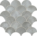Daltile Vintage Metals 10" x 10"-Metal Mosaic-Daltile-Whitewash Titanium-10" x 10"-State Tile