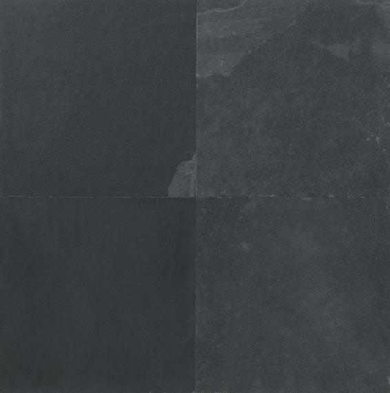 Daltile Slate 16" x 16"-Natural Stone Tile-Daltile-Brazil Black-16" x 16"-State Tile