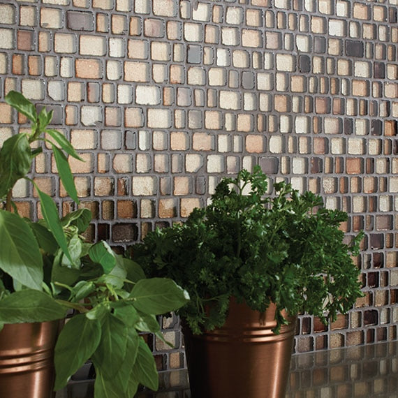 Daltile Jewel Tide 12.18" x 12.31"-Glass Mosaic-Daltile-State Tile