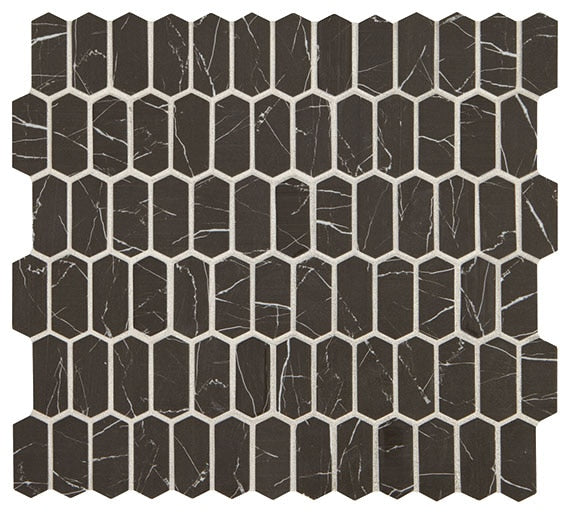 Daltile Statuette 10.75" x 11.63"-Glass Mosaic-Daltile-Night Shade-10.75" x 11.63"-State Tile