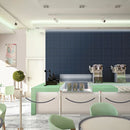 Daltile Color Wheel Mosaic Weave 1 x 3 12" x 12"-Ceramic Mosaic-Daltile-State Tile