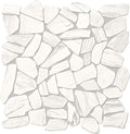 Daltile Raine 12" x 12"-Marble Mosaic-Daltile-Stratus White Pebble Mosaic-12" x 12"-State Tile