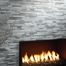 American Olean Morello 11.88" x 13.25"-Glass & Metal Mosaic-American Olean-State Tile