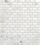 Daltile Marble Brick Joint 12" x 12"-Marble Mosaic-Daltile-First Snow Elegance Polished-12" x 12"-State Tile