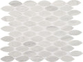 Marazzi Haven Point Leaf Mosaic 10.25" x 13.25"-Natural Stone Mosaic-Marazzi-Candid Heather-10.25" x 13.25"-State Tile