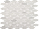Marazzi Haven Point Leaf Mosaic 10.25" x 13.25"-Natural Stone Mosaic-Marazzi-Candid Heather-10.25" x 13.25"-State Tile