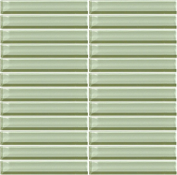 Daltile Color Wave Classic Color 1 x 1 12" x 12"-Glass Mosaic-Daltile-Green Parade-12" x 12"-State Tile