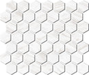 Daltile Perpetuo Hex 10" x 11"-Porcelain Mosaic-Daltile-Timeless White-10" x 11"-State Tile