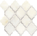 American Olean Candora 11.69" x 12"-Natural Stone Mosaic-American Olean-Vestal White Blend-11.69" x 12"-State Tile