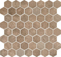 Daltile Vintage Hex 11" x 12"-Glass Mosaic-Daltile-Relic Umber-11" x 12"-State Tile