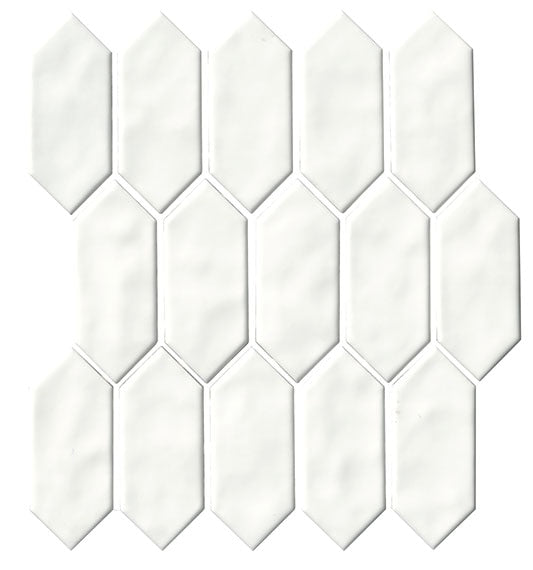Marazzi Artezen 11.13" x 12.25"-Ceramic Mosaic-Marazzi-Elegant White-11.13" x 12.25"-State Tile