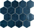 Marazzi Artistic Reflections 3" Hex 11.82" x 14.19"-Ceramic Mosaic-Marazzi-Twilight-11.82" x 14.19"-State Tile