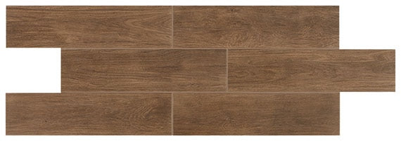 Daltile Willow Bend 6" x 24"-Porcelain Tile-Daltile-Dark Brown-6" x 24"-State Tile