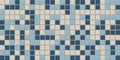 Daltile Keystones Blend 1 x 1 12" x 24"-Porcelain Mosaic-Daltile-Berry Blend-12" x 24"-State Tile