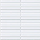 Daltile Color Wave Classic Color 1 x 6 12" x 12"-Glass Mosaic-Daltile-Ice White-12" x 12"-State Tile