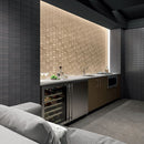 Daltile Industrial Metals 10" x 13"-Metal Mosaic-Daltile-State Tile