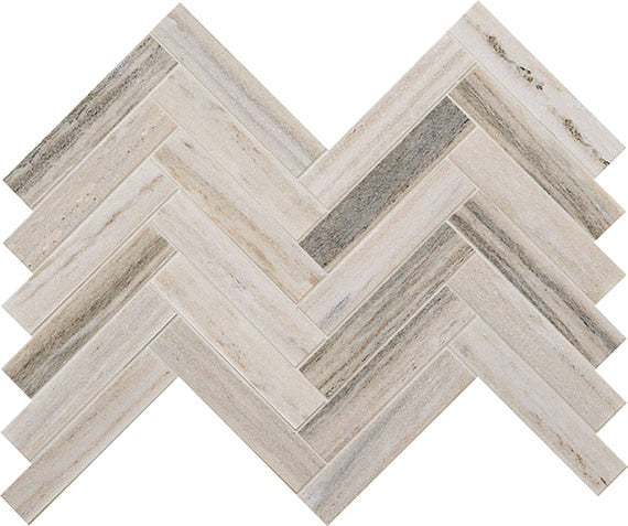 Marazzi Haven Point Chevron Mosaic 14.62" x 17.37"-Natural Stone Mosaic-Marazzi-Open Horizon-14.62" x 17.37"-State Tile