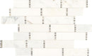 Daltile Marble Random Linear 11" x 18"-Marble Mosaic-Daltile-First Snow Elegance Polished-11" x 18"-State Tile