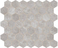 American Olean Rochester Hexagon 10.25" x 11.38"-Porcelain Mosaic-American Olean-Gray-10.25" x 11.38"-State Tile