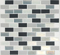 Daltile Coastal Keystones 2 x 1 12" x 13"-Glass Mosaic-Daltile-Tropical Thunder-12" x 13"-State Tile