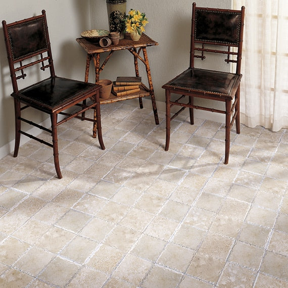 American Olean Travertine 4" x 4"-Travertine Tile-American Olean-State Tile