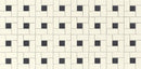 Daltile Keystones Windmill 1 x 2 12" x 24"-Porcelain Mosaic-Daltile-Biscuit | Black Dot-12" x 24"-State Tile