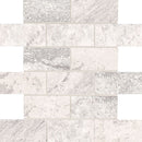 American Olean Laurel Heights 2 x 4 12" x 12"-Porcelain Mosaic-American Olean-Gray Summit-12" x 12"-State Tile