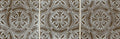Daltile Vintage Metals 4" x 4"-Metal Tile-Daltile-Whitewash Classic Bronze Rosette-4" x 4"-State Tile
