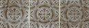 Daltile Vintage Metals 4" x 4"-Metal Tile-Daltile-Whitewash Classic Bronze Rosette-4" x 4"-State Tile