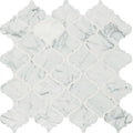 Daltile Marble 13.38" x 13.75"-Marble Mosaic-Daltile-Carrara White Polished-13.38" x 13.75"-State Tile