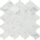Daltile Marble 13.38" x 13.75"-Marble Mosaic-Daltile-Carrara White Polished-13.38" x 13.75"-State Tile