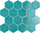 Marazzi Artistic Reflections 3" Hex 11.82" x 14.19"-Ceramic Mosaic-Marazzi-Wave-11.82" x 14.19"-State Tile