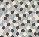 Daltile Coastal Keystones HEX 12" x 12"-Glass Mosaic-Daltile-Tropical Thunder-12" x 12"-State Tile