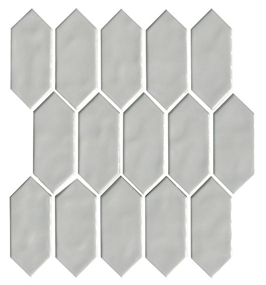 Marazzi Artezen 11.13" x 12.25"-Ceramic Mosaic-Marazzi-Ideal Gray-11.13" x 12.25"-State Tile