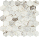 American Olean Presario 2" Hex 11.75" x 11.75"-Marble Mosaic-American Olean-Lumen White-11.75" x 11.75"-State Tile