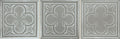Daltile Vintage Metals 4" x 4"-Metal Tile-Daltile-Whitewash Titanium Clover-4" x 4"-State Tile
